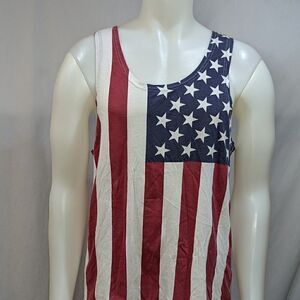 United States flag muscle shirt